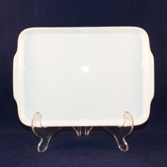 Fiori white Butter Plate 21 x 15 cm used