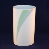 Maxims de Paris green-blue Oval Vase 16 cm as good as new