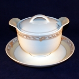 Galleria Modena Gravy/Sauce Boat with Underplate and Lid as good as new
