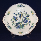 Phoenix blue Round Cake Plate with Handle 26 cm often used