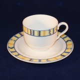Bali Look Coffee Cup with Saucer very good