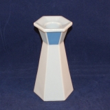 Favo Blue on Blue Candle Holder/Candle Stick 11 cm as good as new