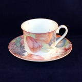 Corolla Coffee Cup with Saucer very good
