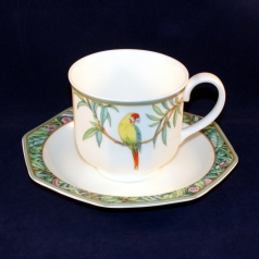 Amazona Coffee Cup with Saucer as good as new