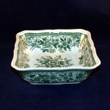 Fasan green Angular Serving Dish/Bowl 15 x 15 x 5 cm used