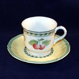 French Garden Fleurence Coffee Cup with Saucer as good as new