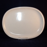Family Blue Oval Serving Platter 28 x 21 cm as good as new