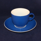 Sunny Day Light blue Kaffeetasse mit Untertasse neuwertig