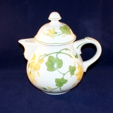 Geranium Teapot with Lid 13,5 cm 1,25 l as good as new