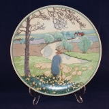 Seasons Wall Plate Sheperd in Spring 25 cm as good as new