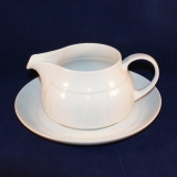 Lanzette white Gravy/Sauce Boat with Underplate as good as new