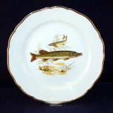 Fish Service Dinner Plate 25 cm Scene 5 as good as new