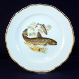 Fish Service Dinner Plate 25 cm Secene 2 very good