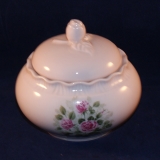 Porcelaine Rosé Desiree Roses Sugar Bowl with Lid as good as new