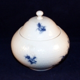 Romance blue Small Sugar Bowl with Lid as good as new