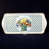 Basket Cake/Sandwich Plate 34 x 15,5 cm used