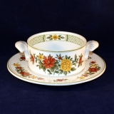 Summerday Soup Cup/Bowl with Saucer used