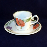Amapola Coffee Cup with Saucer very good