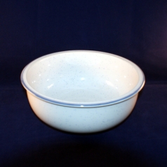 Family Blue Round Serving Dish/Bowl 8 x 18 cm very good