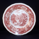 Burgenland red Soup Plate/Bowl 23,5 cm used