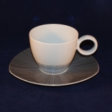 Vario Linea Coffee Cup with Saucer as good as new