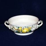 Jamaica Round Serving Dish/Bowl with Handle and without Lid 8,5 x 20 cm as good as new