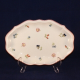 Petite Fleur Oval Serving Platter oval 24 x 16 cm very good