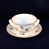 Petite Fleur Soup Cup/Bowl with Saucer very good