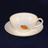 Iceland Poppies Tea Cup with Saucer very good