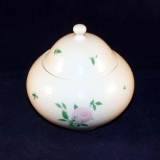 Romance Pink Rose Sugar Bowl with Lid as good as new