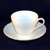 Dresden white Coffee Cup with Saucer as good as new