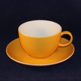 Sunny Day Yellow Teetasse mit Untertasse neuwertig