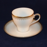 Poesie Goldbordüre Coffee Cup with Saucer very good