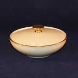 Anmut Ivory Goldborder Sugar Bowl with Lid as good as new