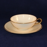 Anmut Ivory Goldborder Tea Cup with Saucer as good as new