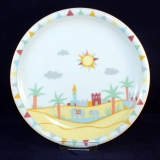 Trend Elefantenreise Dessert/Salad Plate 20,5 cm as good as new