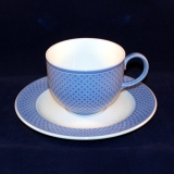 Tipo blue com Kaffeetasse mit Untertasse neuwertig