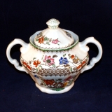 Chinese Rose Sugar Bowl with Lid as good as new