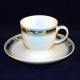 Galleria Livorno Coffee Cup with Saucer very good