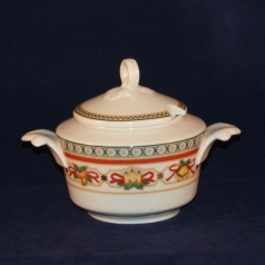Louvre Christmas Sugar Bowl with Lid as good as new