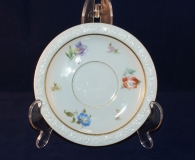 Maria Summer Bouquet Golden Border Saucher for Coffee Cup 14 cm very good