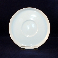 Polygon white Saucer for Coffee Cup 13,5 cm used