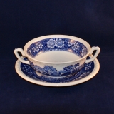 Rusticana blue Soup Cup/Bowl with Saucer as good as new