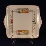 Mon Jardin Angular Serving Platter with Handle 20 x 20 cm used