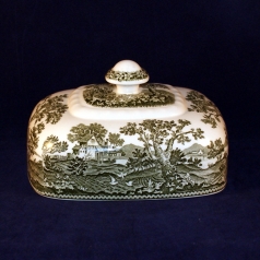 Rusticana green Cover for Butter Dish very good