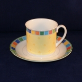 Twist Alea Limone Coffee Cup with Saucer very good