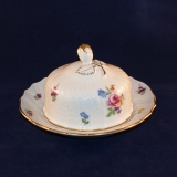 Dresden Moritzburg Round Butter dish with Cover as good as new