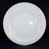 Assimetria white gold Dinner Plate 26,5 cm very good