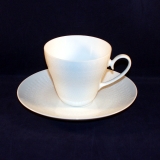 Romanze white Coffee Cup with Saucer very good