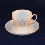 Lotus Gravad rose Coffee Cup with Saucer as good as new